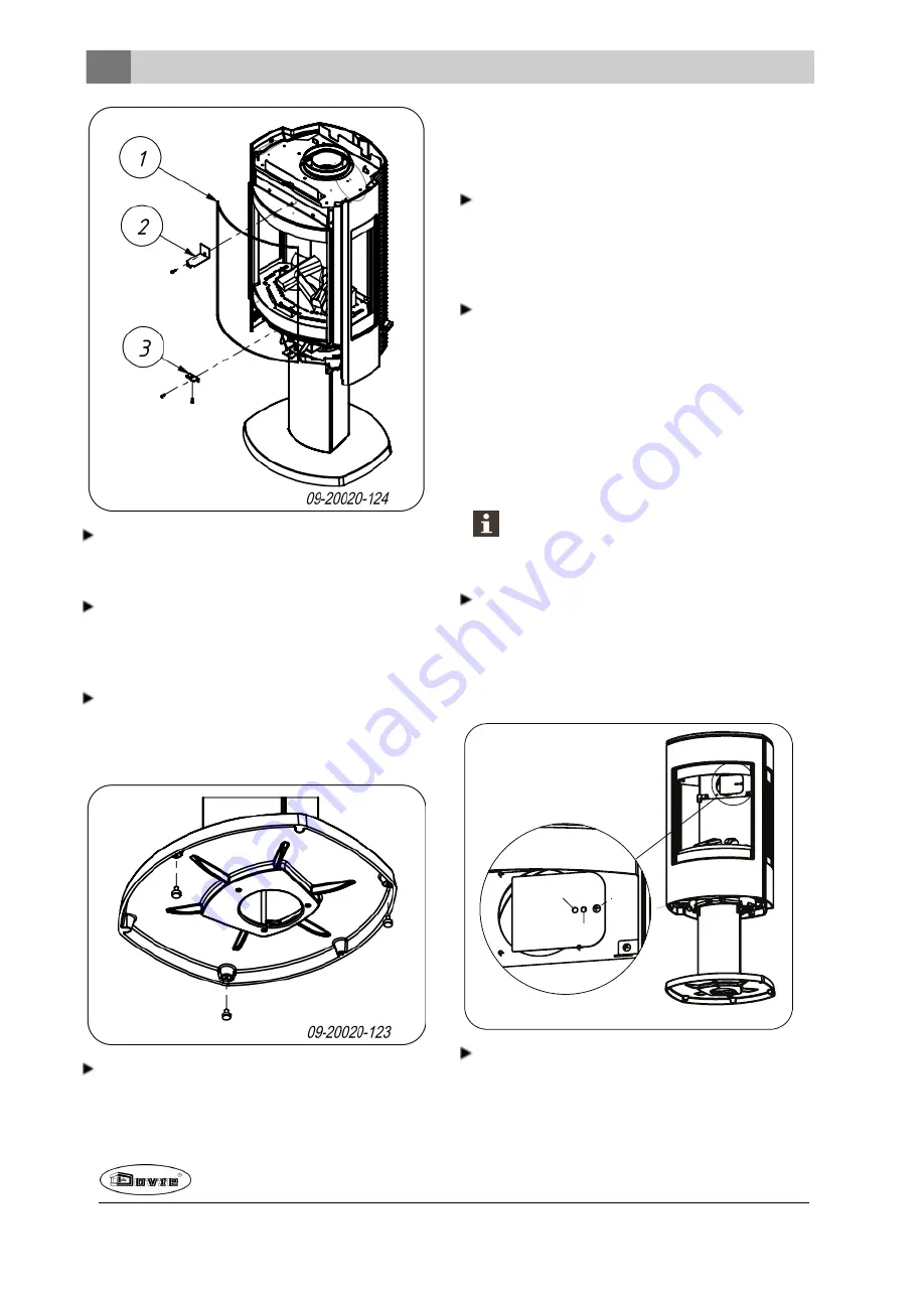 Dovre ASTRO4GA - P Installation Instructions & Operating Manual Download Page 8