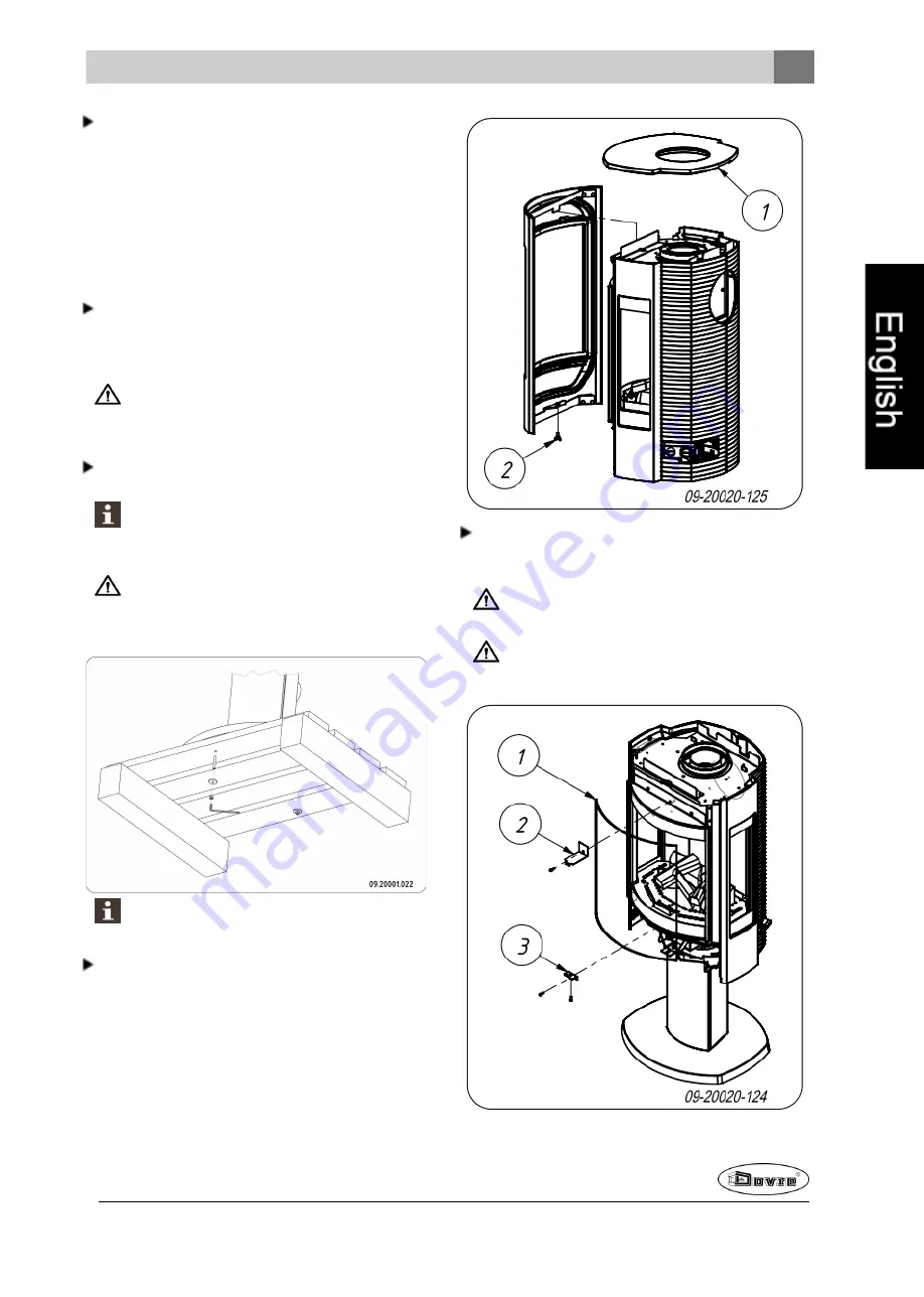 Dovre ASTRO4GA - P Installation Instructions & Operating Manual Download Page 37