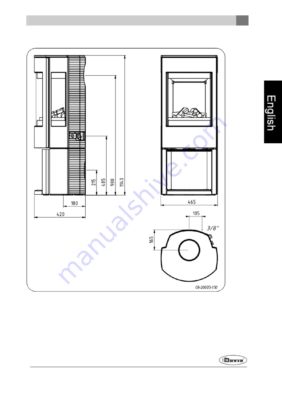 Dovre ASTRO4GA - P Installation Instructions & Operating Manual Download Page 53