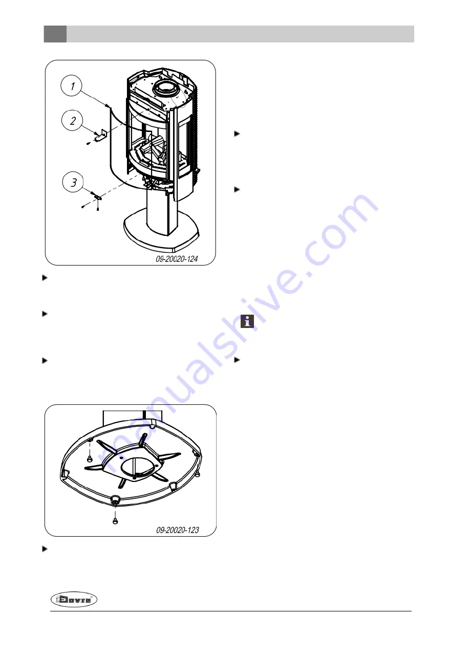 Dovre ASTRO4GA - P Installation Instructions & Operating Manual Download Page 70