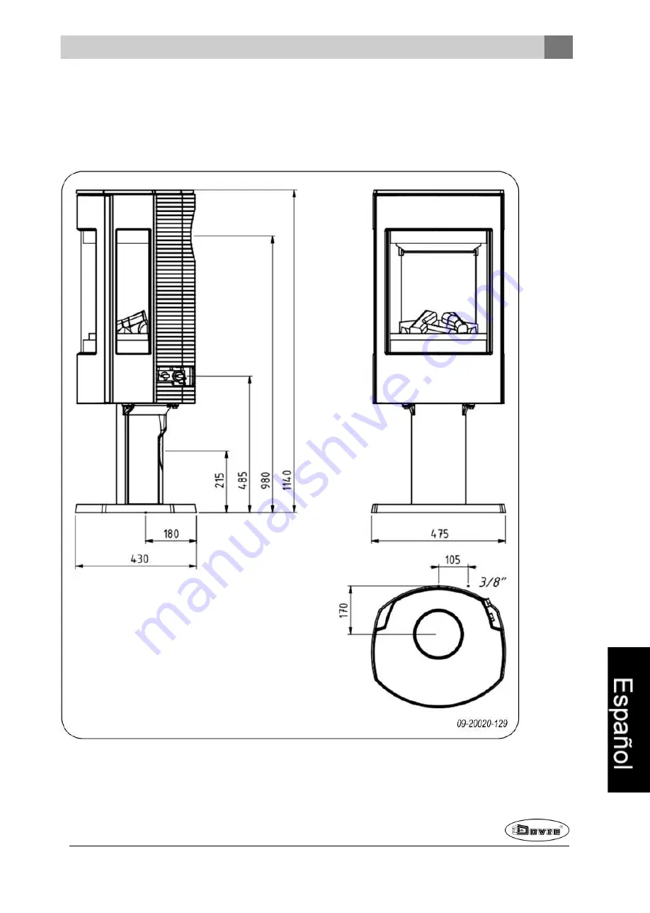 Dovre ASTRO4GA - P Installation Instructions & Operating Manual Download Page 151