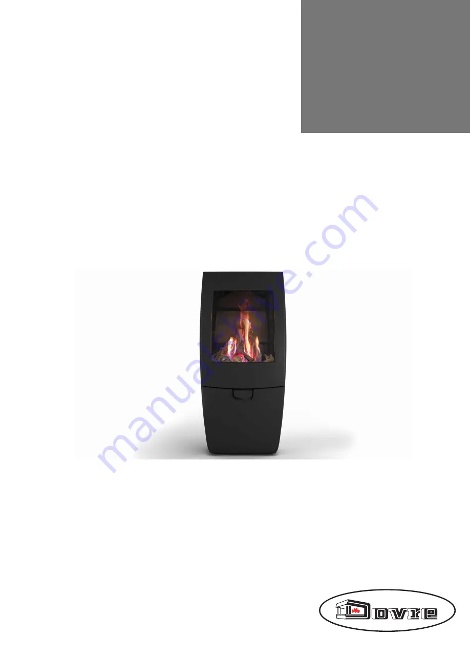 Dovre Sense 203GA Installation Instructions And Operating Manual Download Page 1