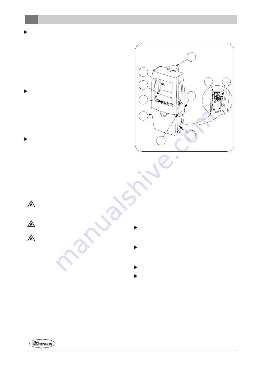 Dovre Sense 203GAO 121 Installation Instructions And Operating Manual Download Page 74