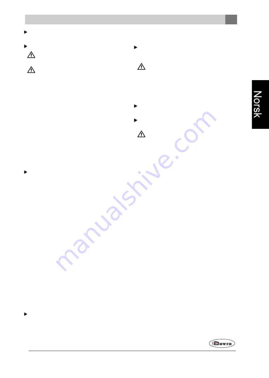 Dovre TAI 35WT Installation Instructions And Operation Manual Download Page 17