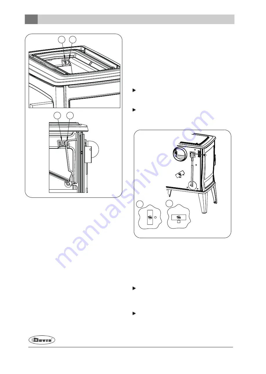 Dovre TAI 45C Installation Instructions And Operating Manual Download Page 16