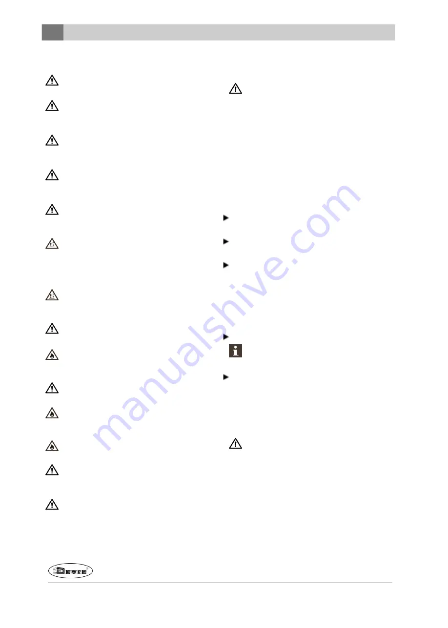 Dovre TAI 45C Installation Instructions And Operating Manual Download Page 44