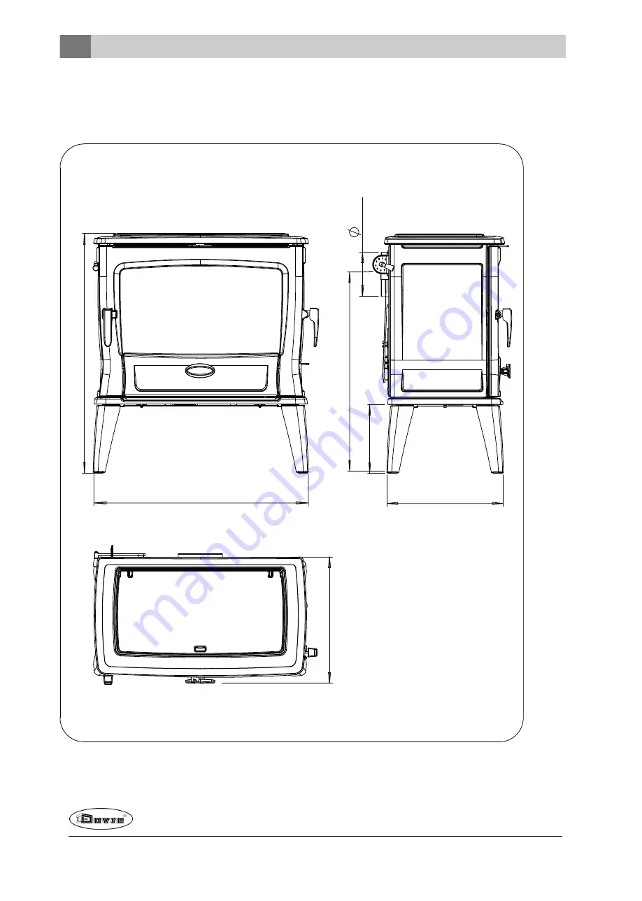 Dovre TAI 45C Installation Instructions And Operating Manual Download Page 58