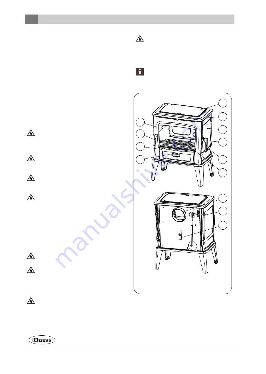 Dovre TAI 45C Installation Instructions And Operating Manual Download Page 142