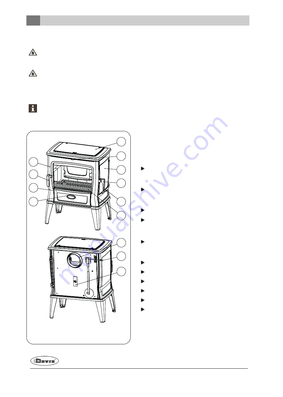 Dovre TAI 45C Installation Instructions And Operating Manual Download Page 206