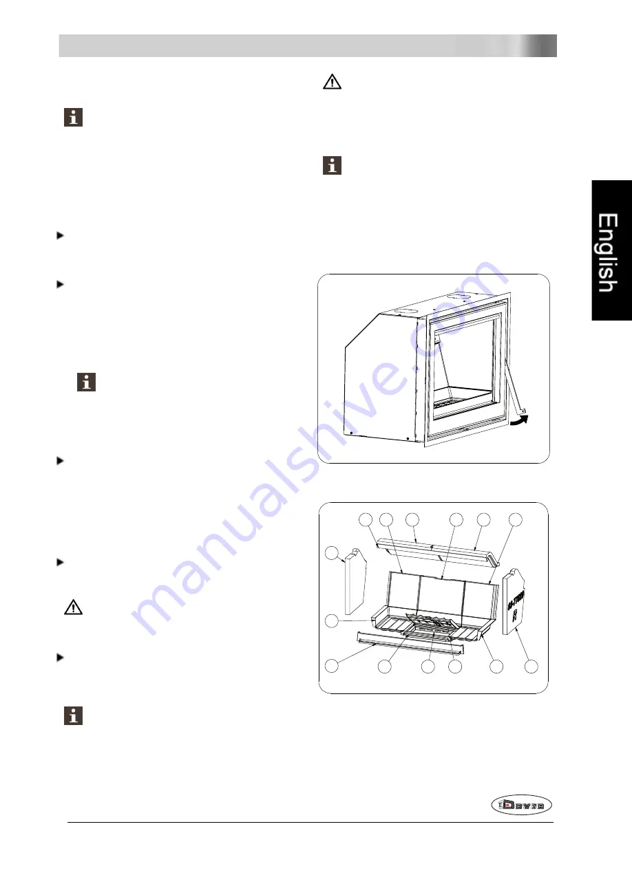 Dovre VISTA 700i Installation Instructions & Operating Manual Download Page 11