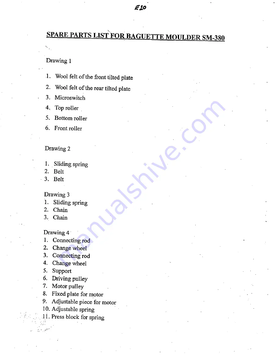 Doyon SM-380 Instructions Manual Download Page 19