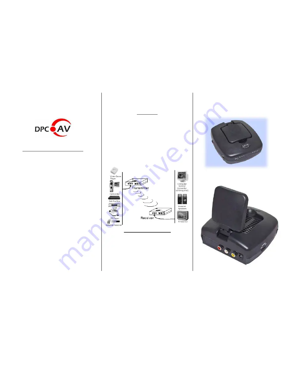 DPCAV AWRX-698 Скачать руководство пользователя страница 1