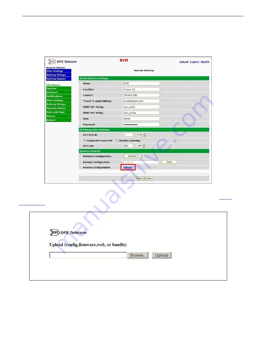 DPS Telecom BVM 48 User Manual Download Page 42