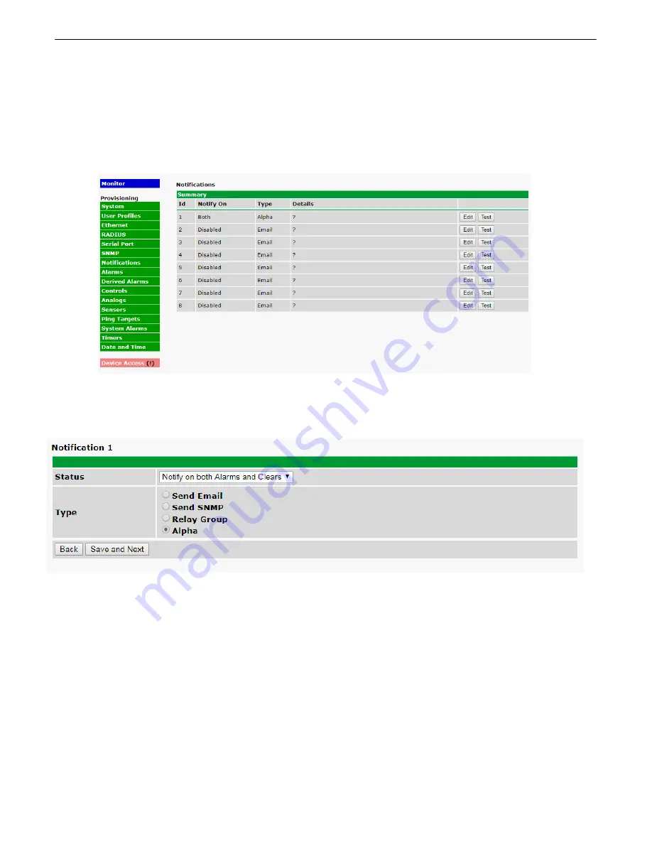 DPS Telecom D-PK-NG216 User Manual Download Page 45