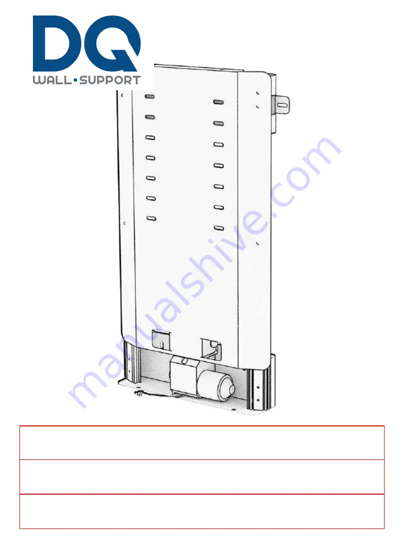 DQ TV-Lift Manual Download Page 1