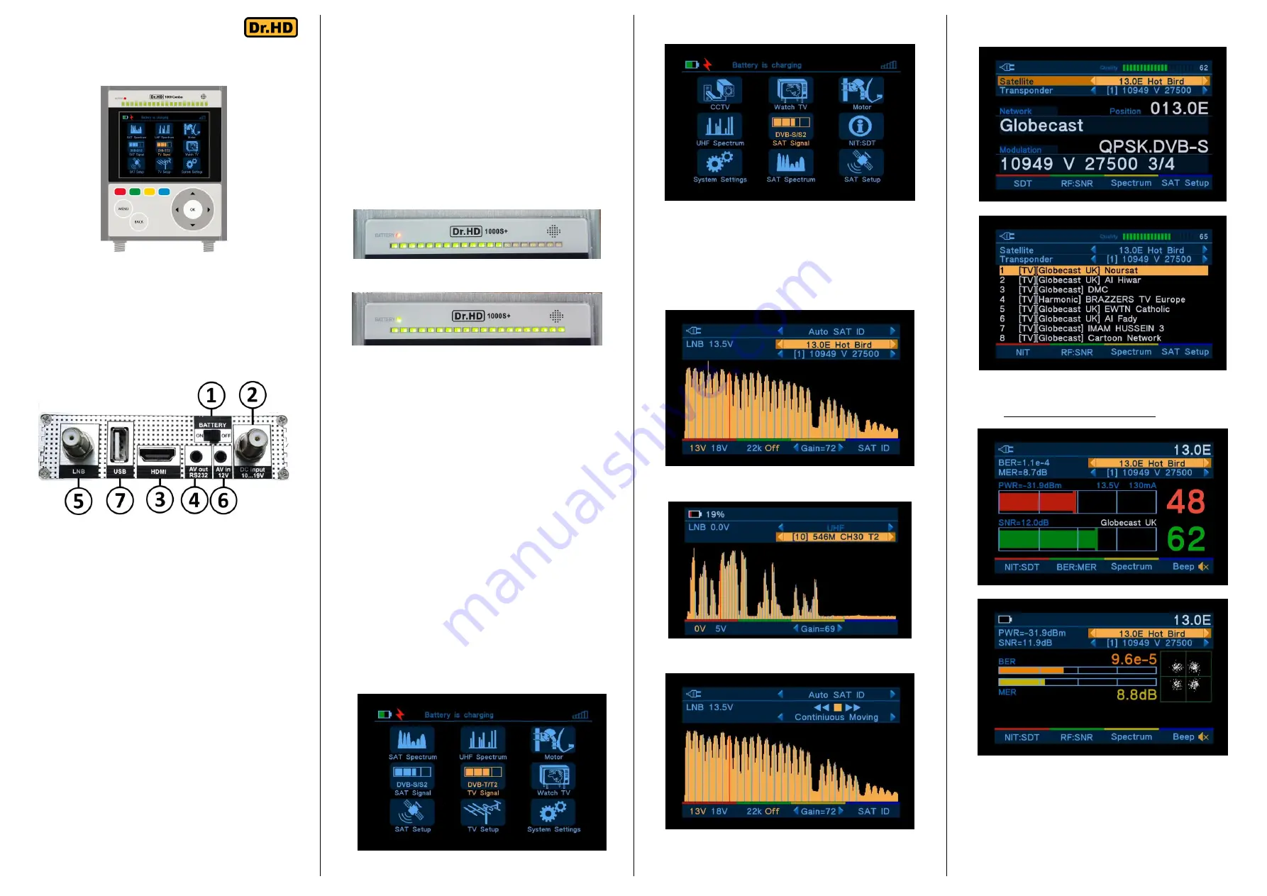 Dr.HD 1000Combo Quick Start Manual Download Page 1