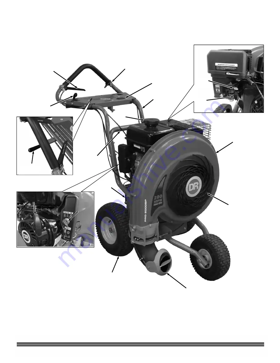 DR Power Equipment WALK BEHIND BLOWER Premier Скачать руководство пользователя страница 8