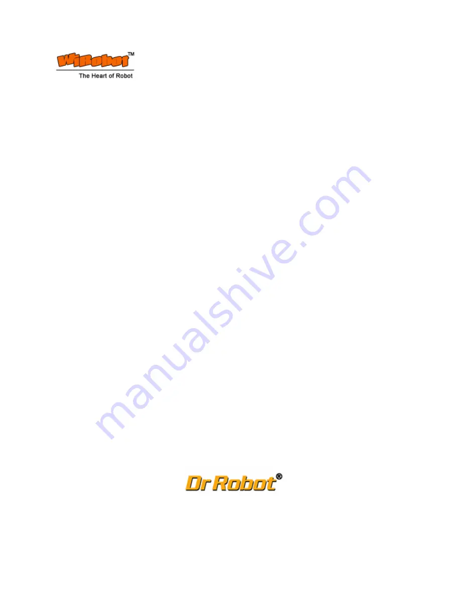 Dr Robot WFS802g User Manual Download Page 1