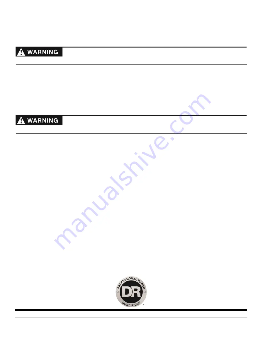 DR PILOT 5TE Safety & Operating Instructions Manual Download Page 20