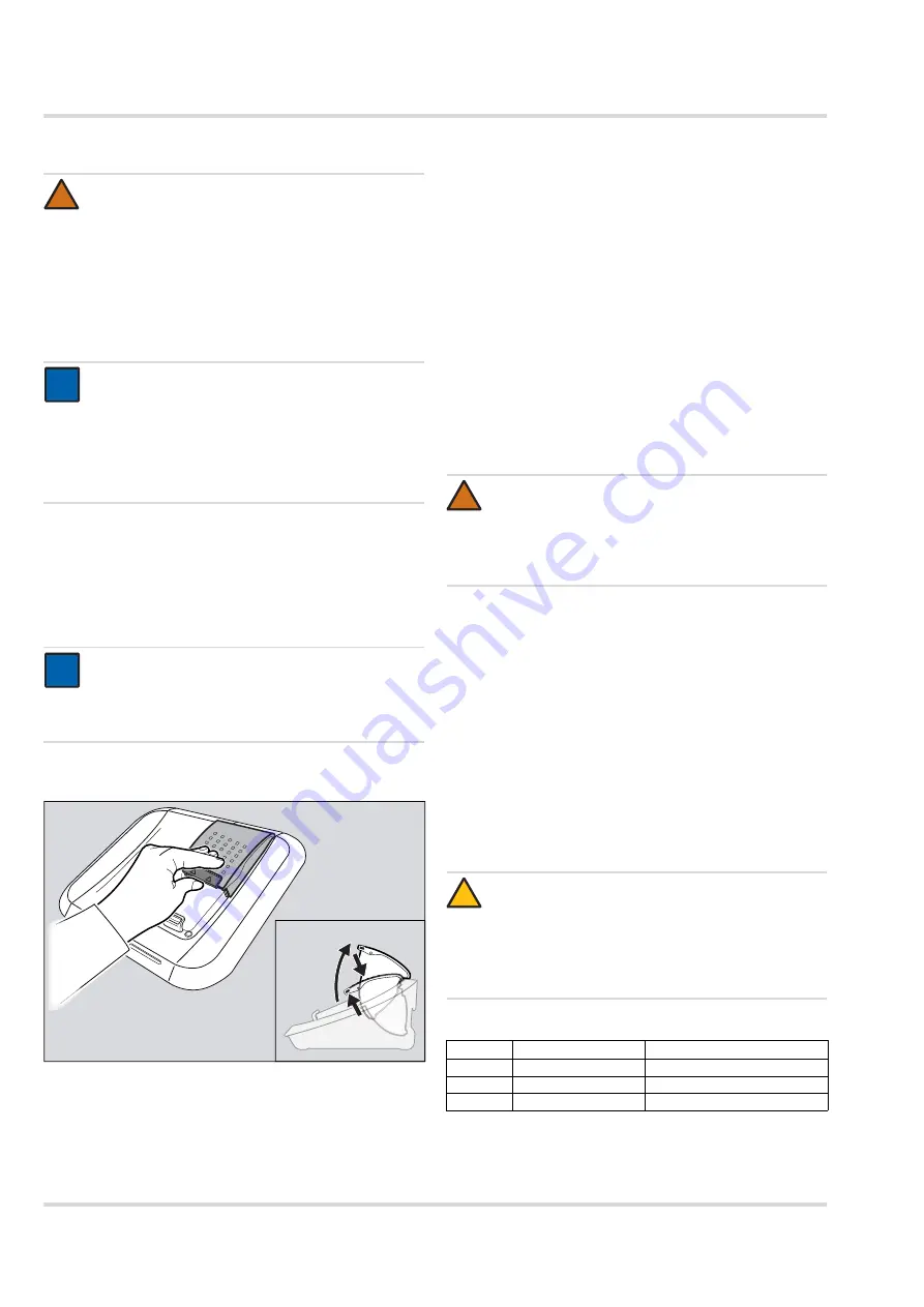 Dräger drager X-dock 5300 Instructions For Use Manual Download Page 32