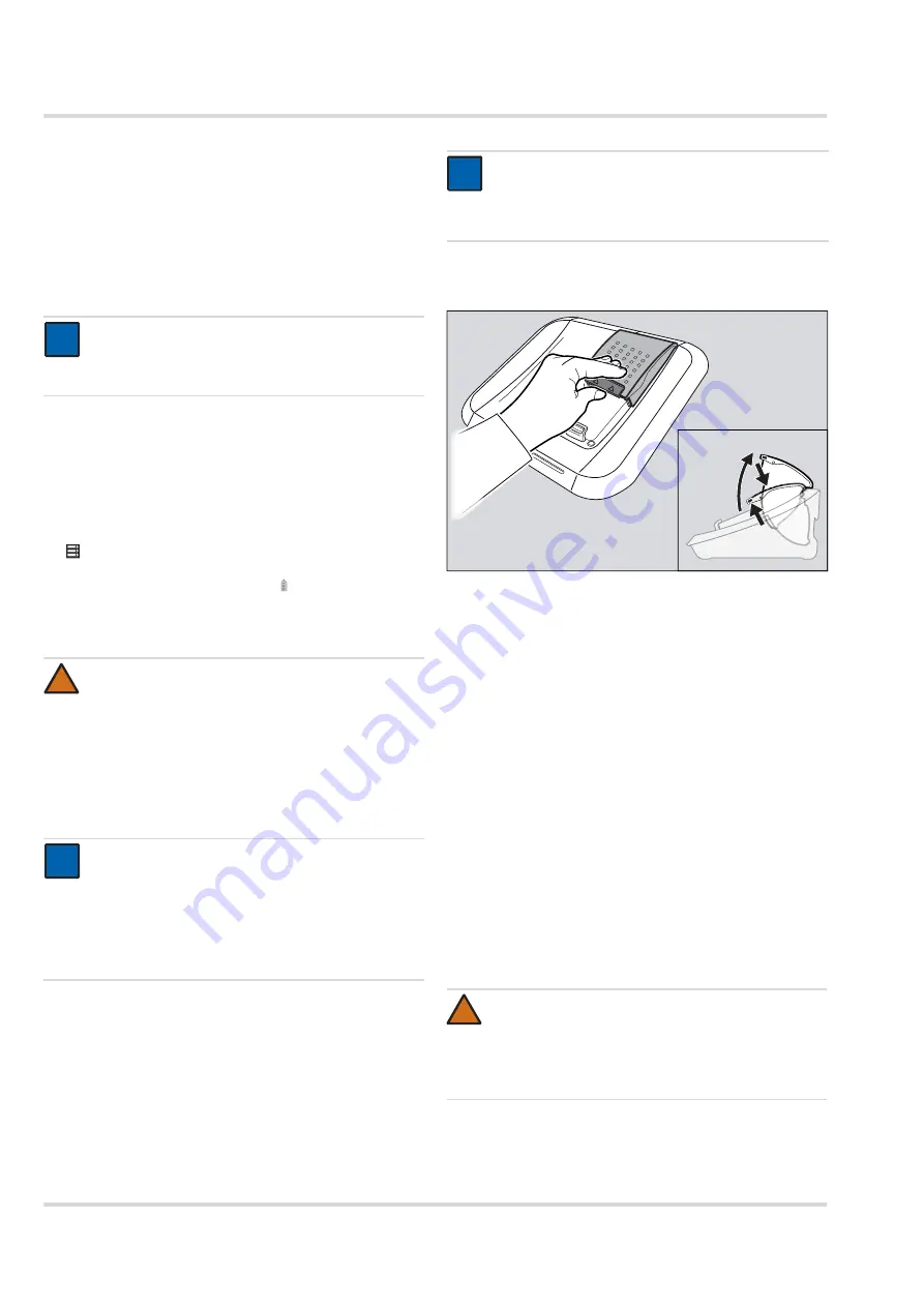 Dräger drager X-dock 5300 Instructions For Use Manual Download Page 44