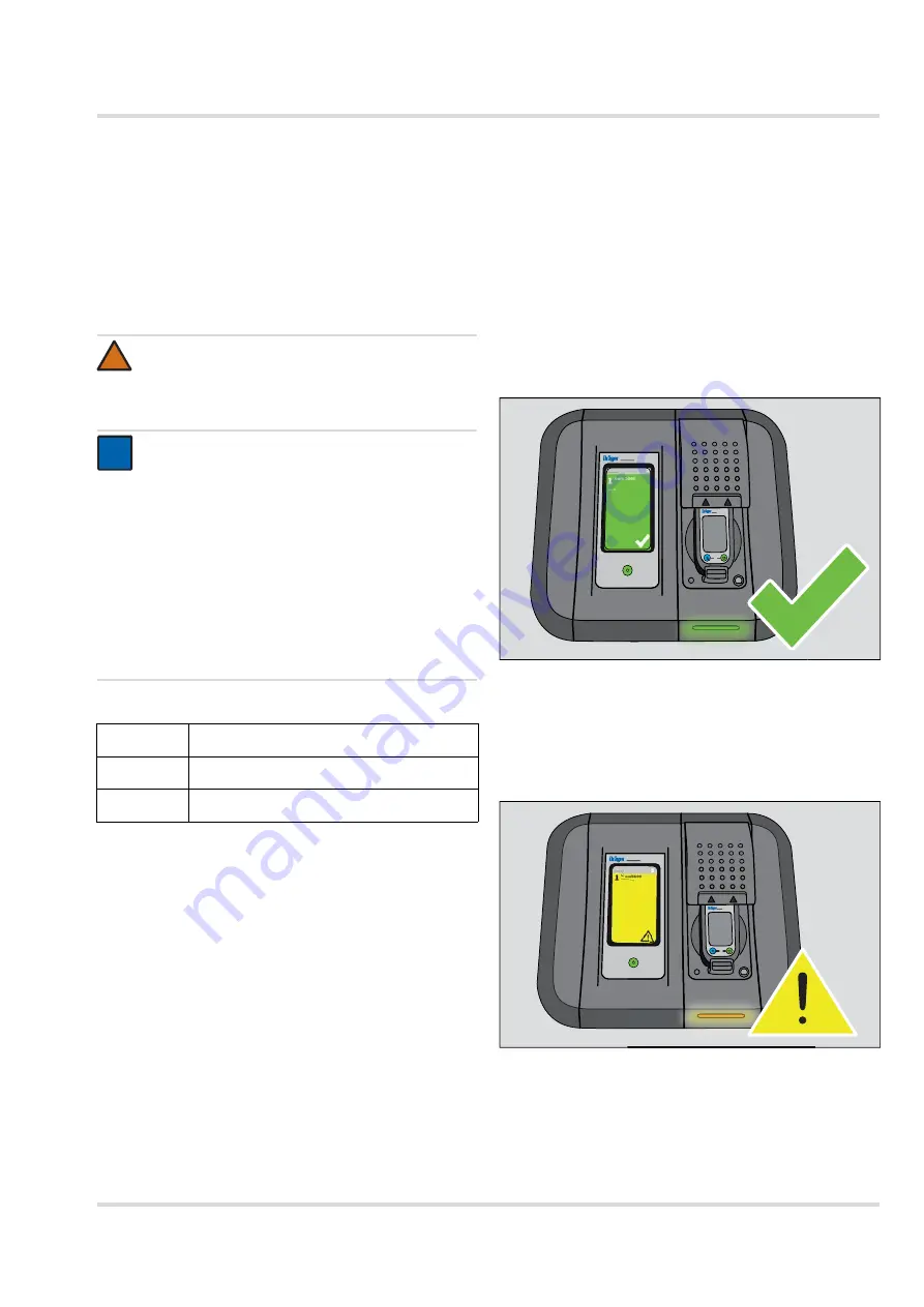 Dräger drager X-dock 5300 Instructions For Use Manual Download Page 197