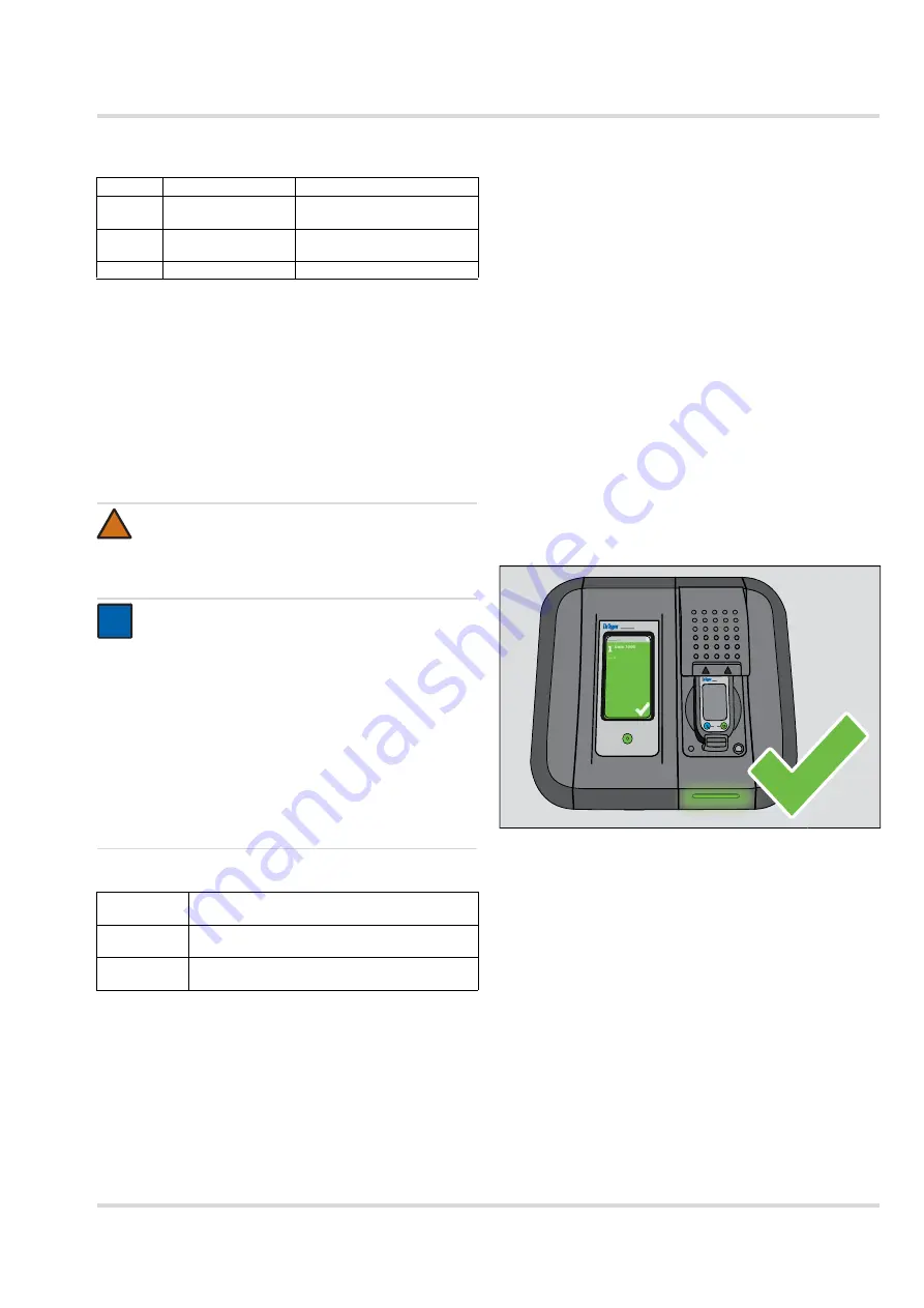 Dräger drager X-dock 5300 Instructions For Use Manual Download Page 209