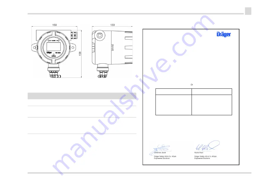 Dräger PID 5000 Скачать руководство пользователя страница 59