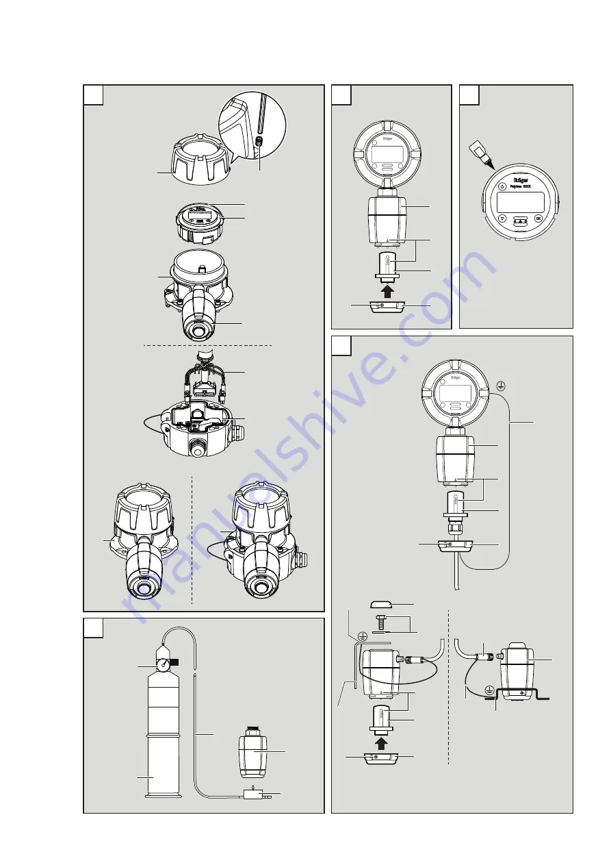 Dräger Polytron 8100 Instructions For Use Manual Download Page 3