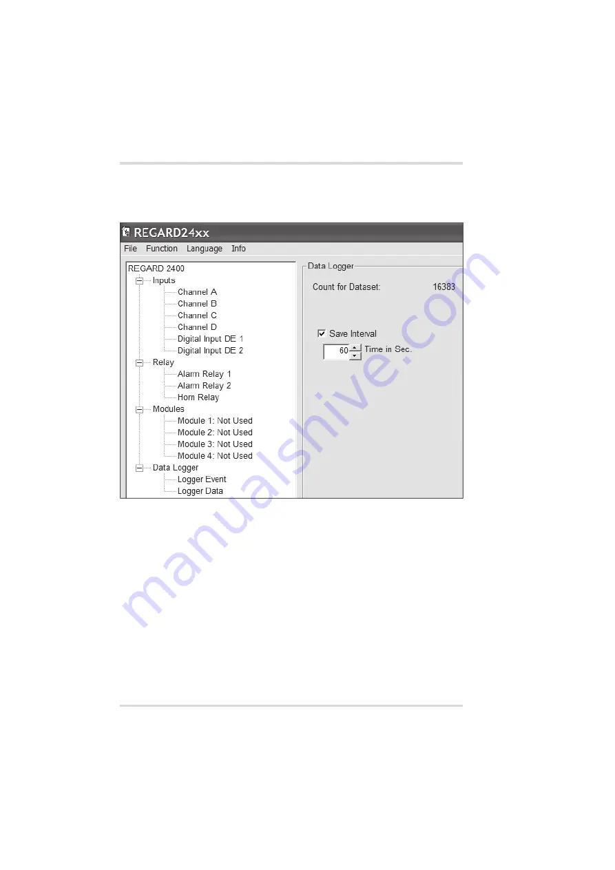 Dräger REGARD 2400 Instructions For Use Manual Download Page 58