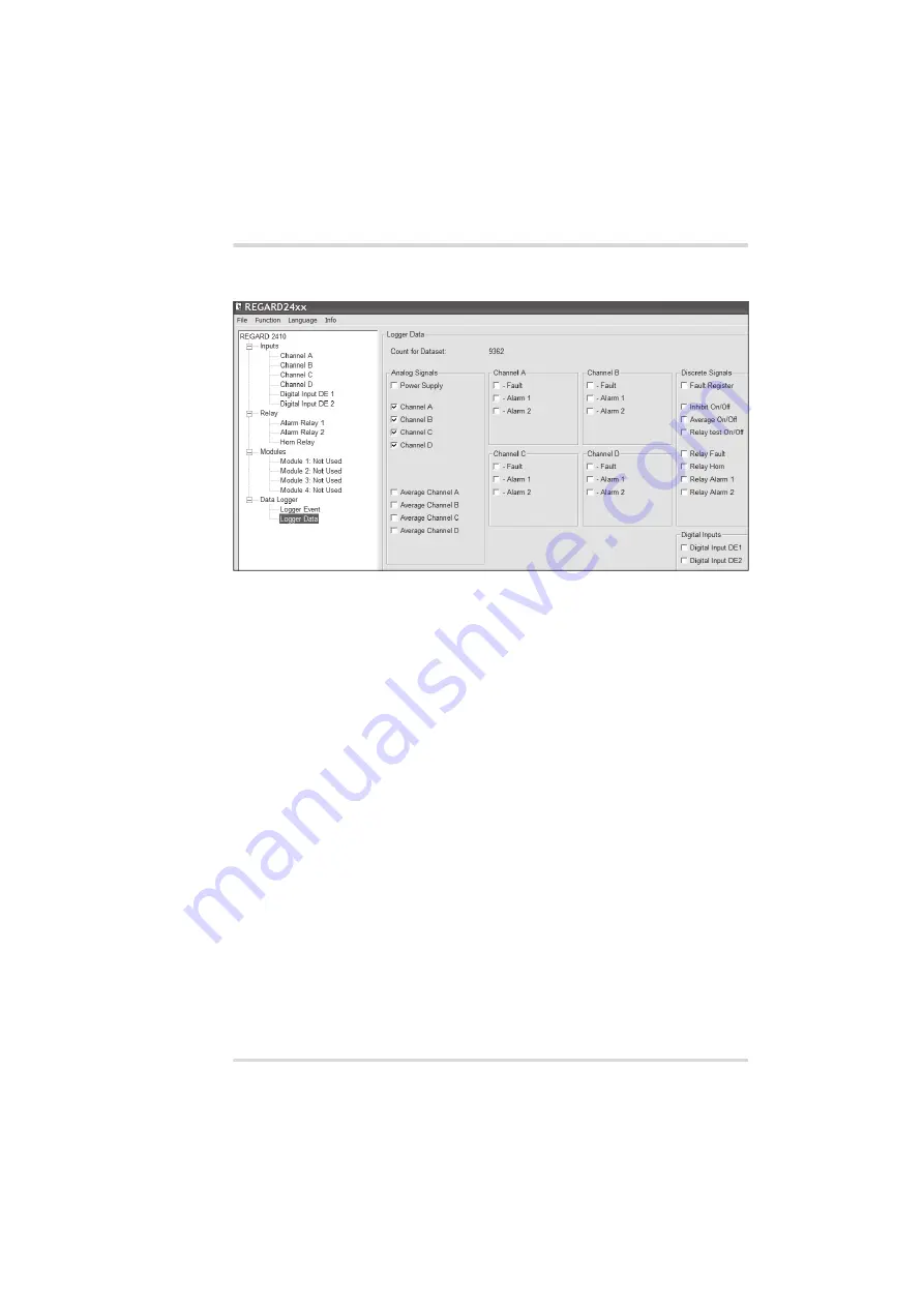 Dräger REGARD 2400 Instructions For Use Manual Download Page 59