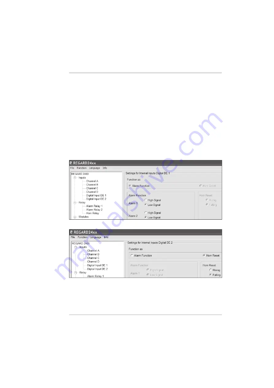 Dräger REGARD 2400 Instructions For Use Manual Download Page 87