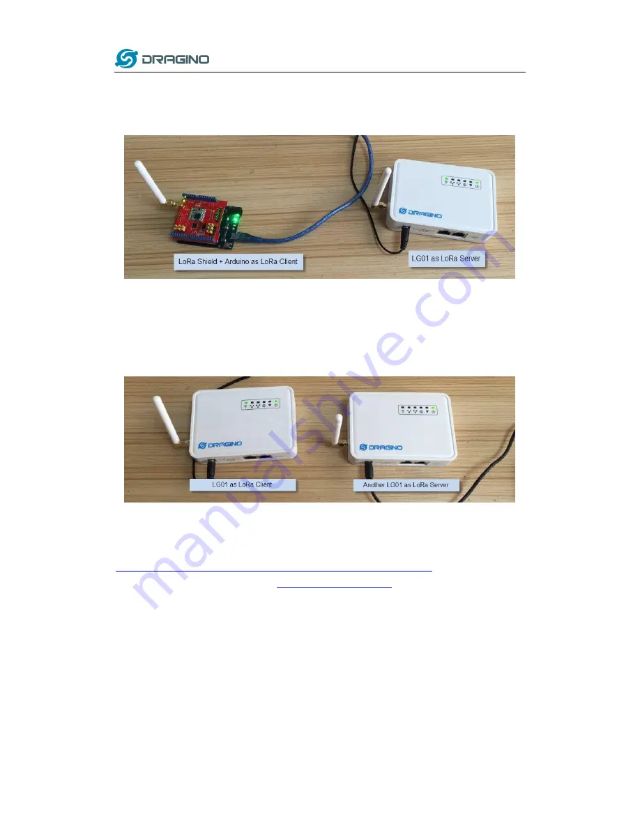 Dragino LG01 LoRa Скачать руководство пользователя страница 14