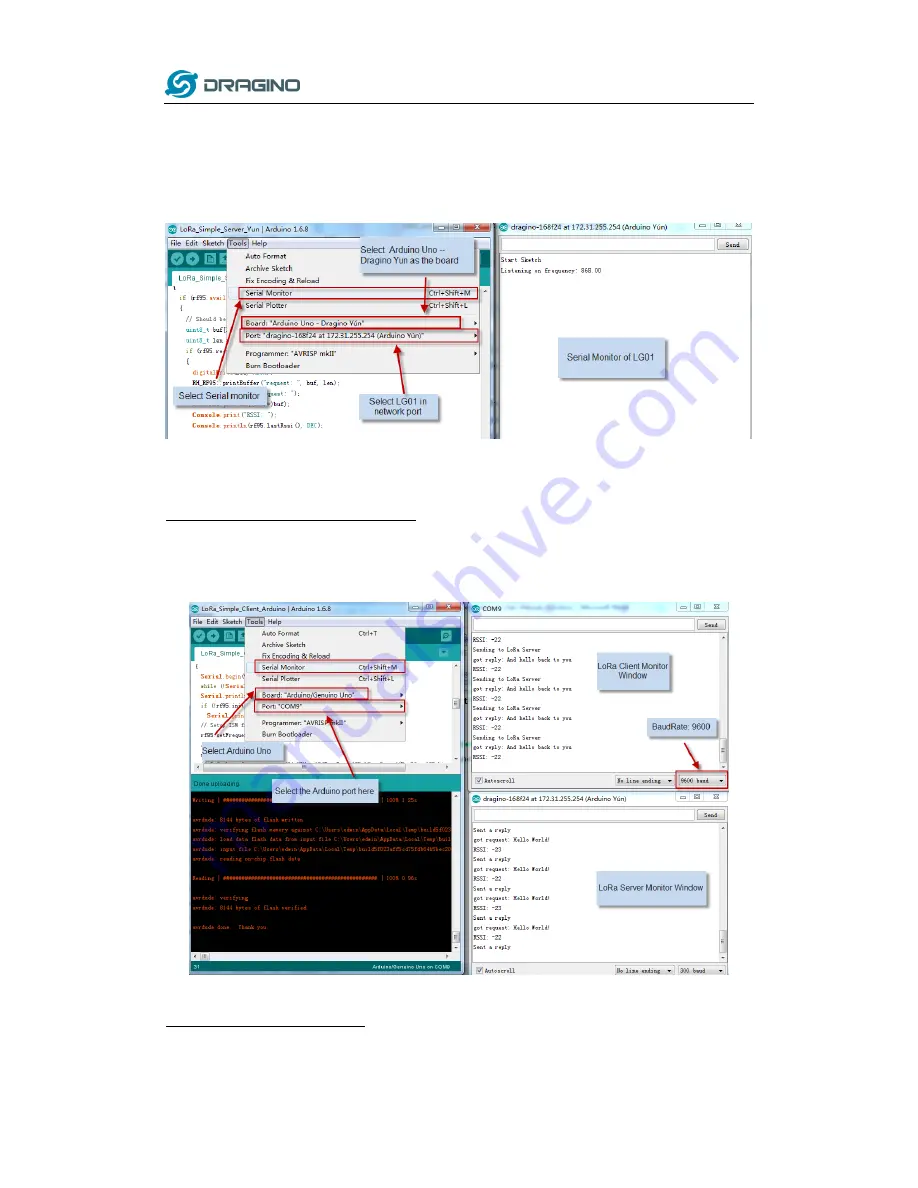 Dragino LG01 LoRa Скачать руководство пользователя страница 15