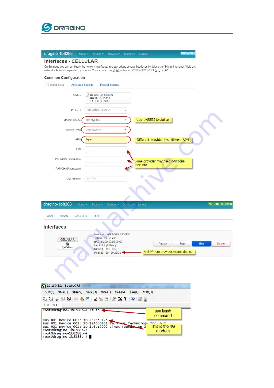 Dragino LG02 User Manual Download Page 18