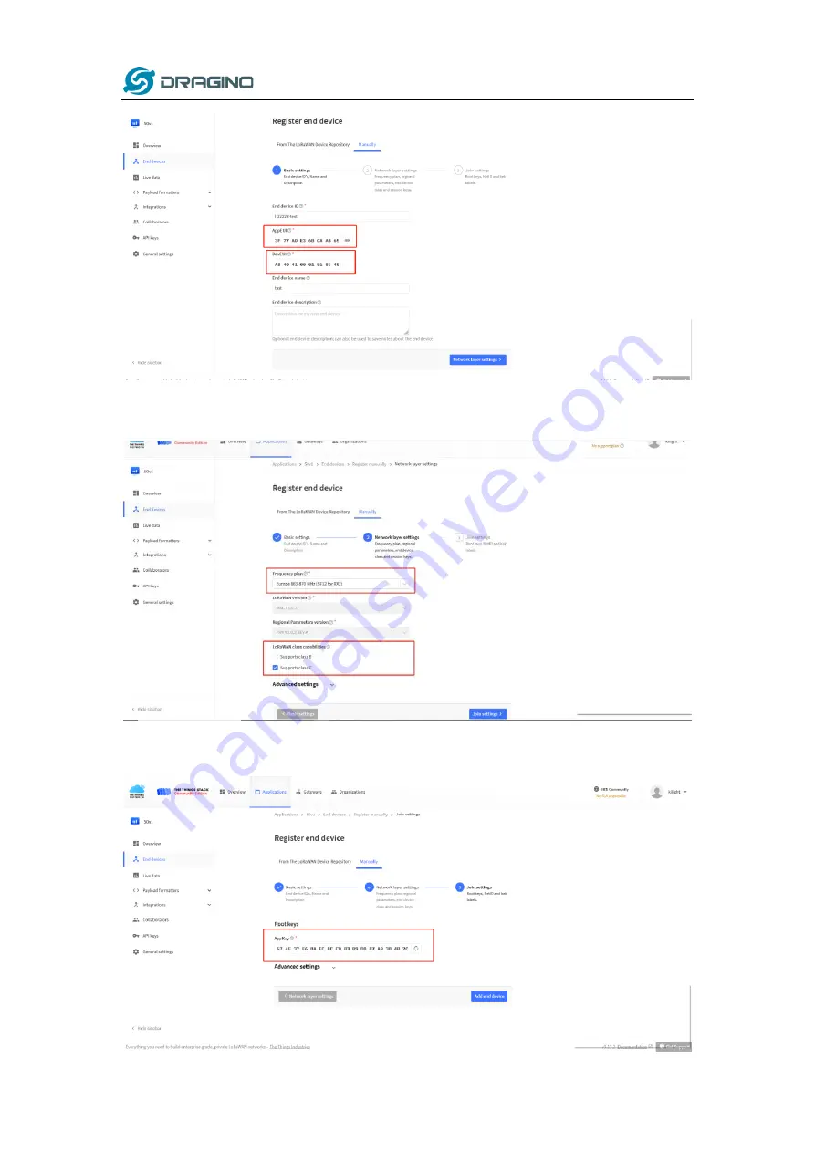 Dragino LPS8N User Manual Download Page 26