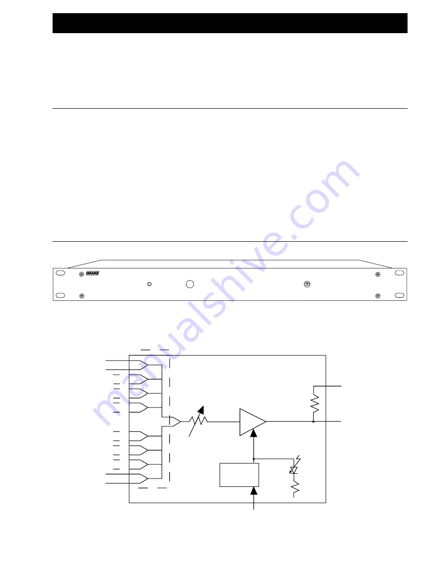 DRAKE AC1686 Instruction Manual Download Page 3