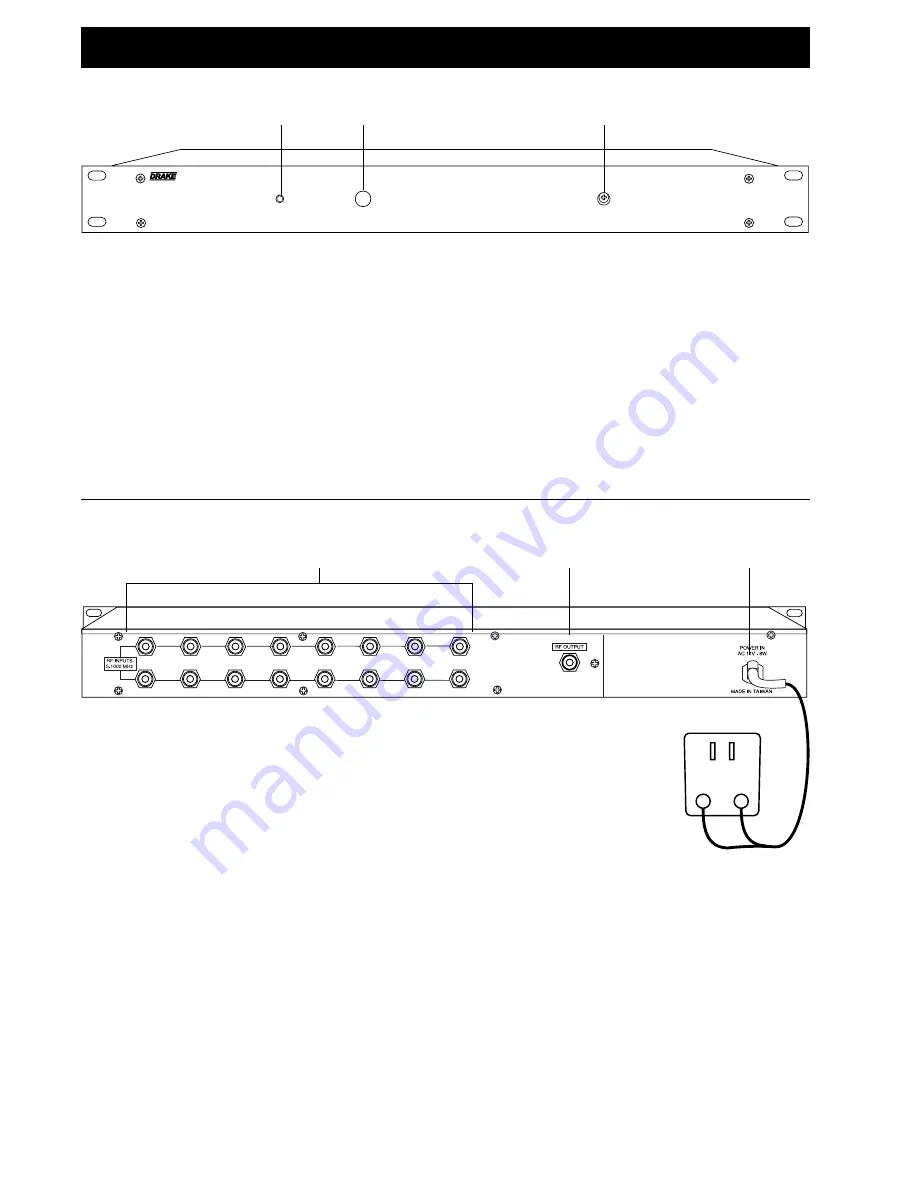 DRAKE AC1686 Instruction Manual Download Page 4