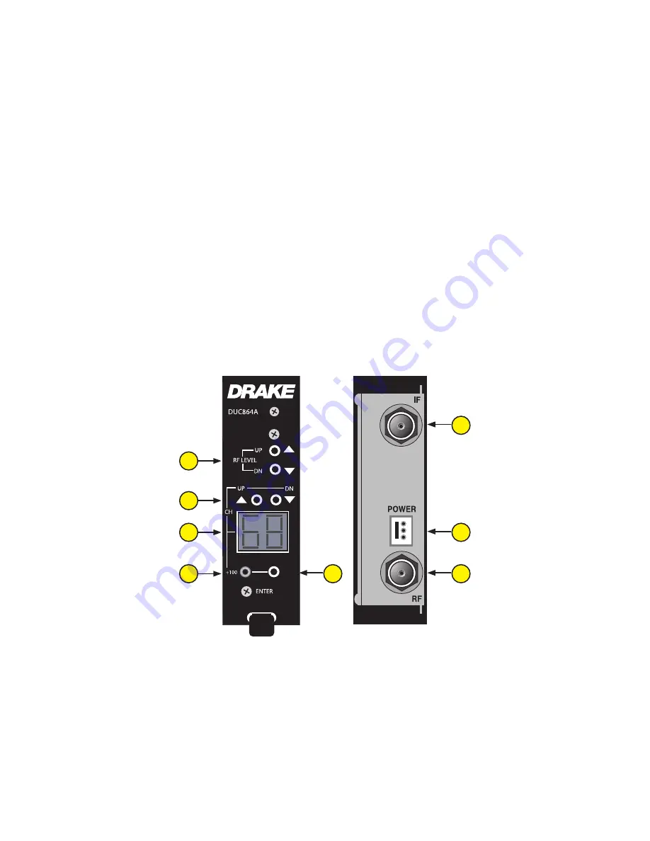 DRAKE DUC864A Instruction Manual Download Page 4