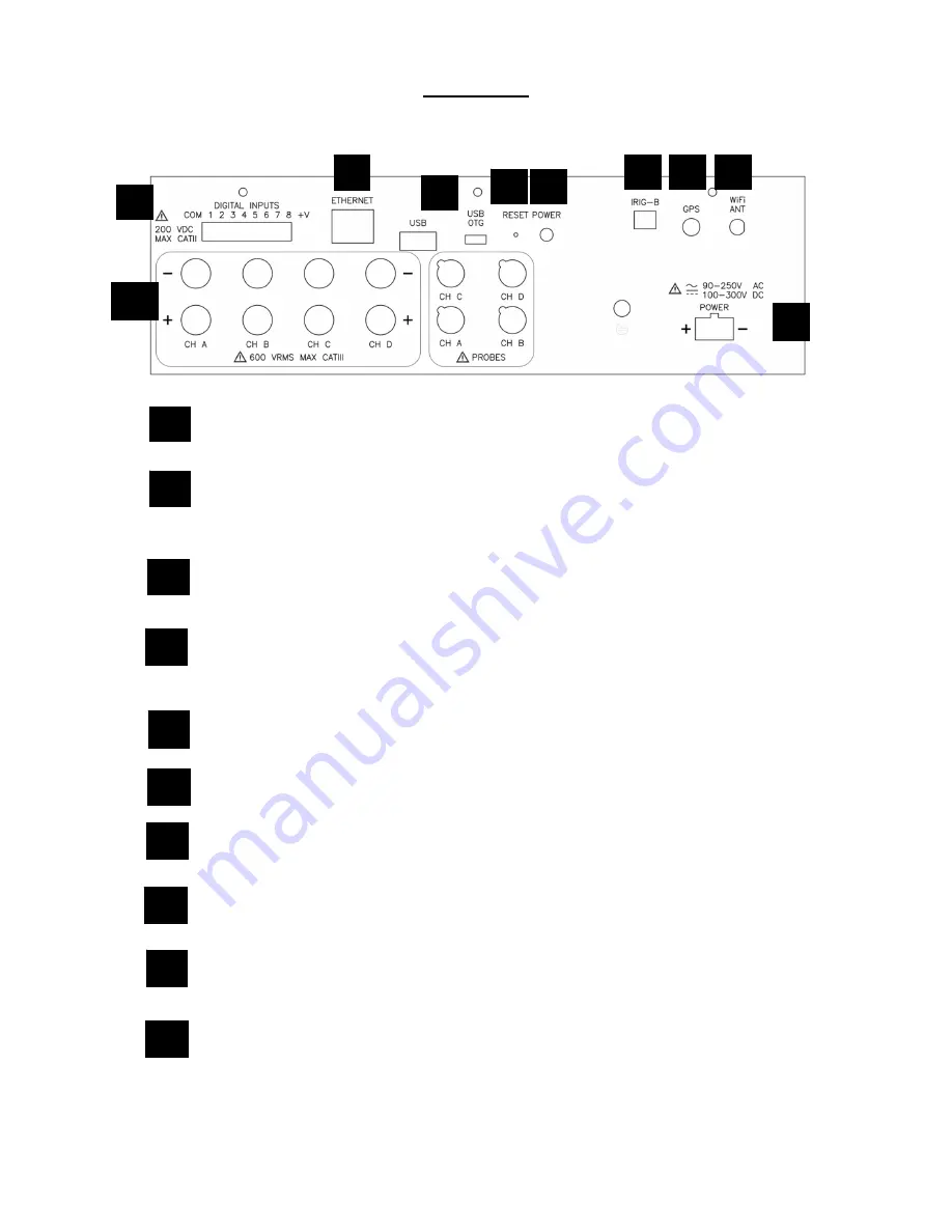 Dranetz HDPQ-DN-MVB Quick Reference Manual Download Page 11