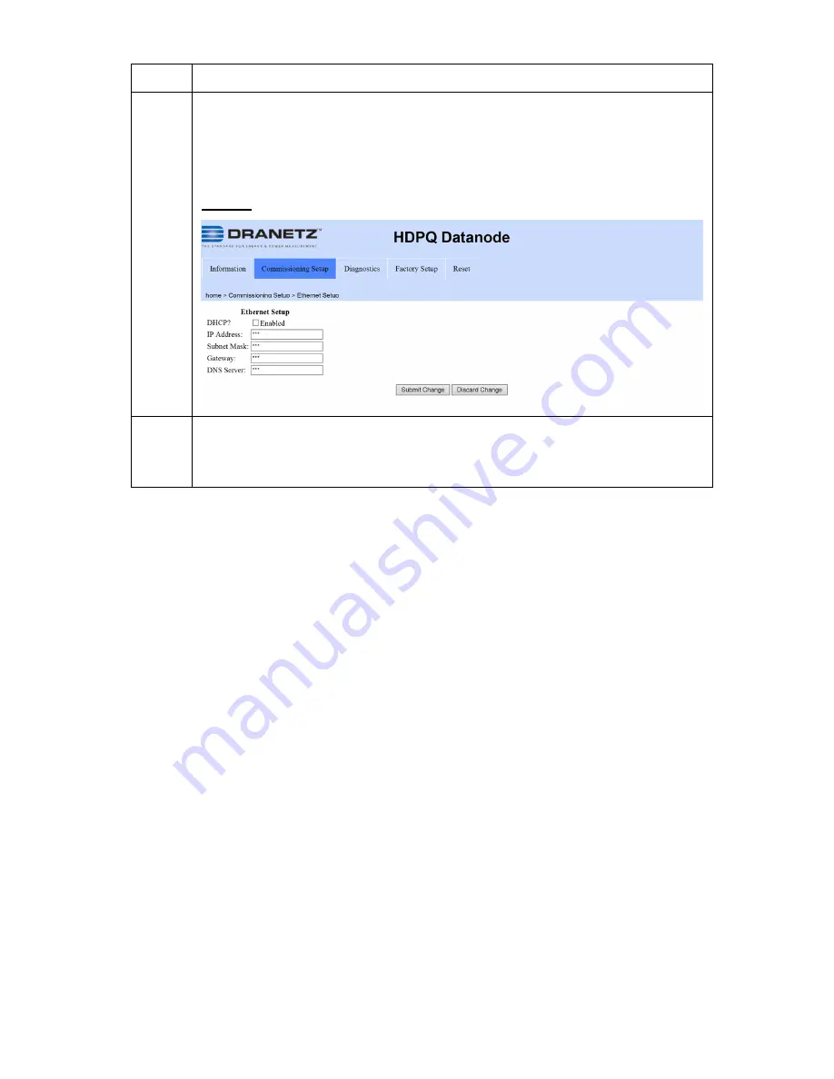 Dranetz HDPQ-DN-MZP Quick Reference Manual Download Page 15