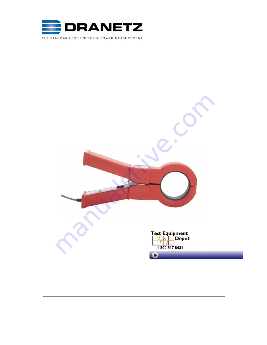 Dranetz PR150/SP1B Скачать руководство пользователя страница 1