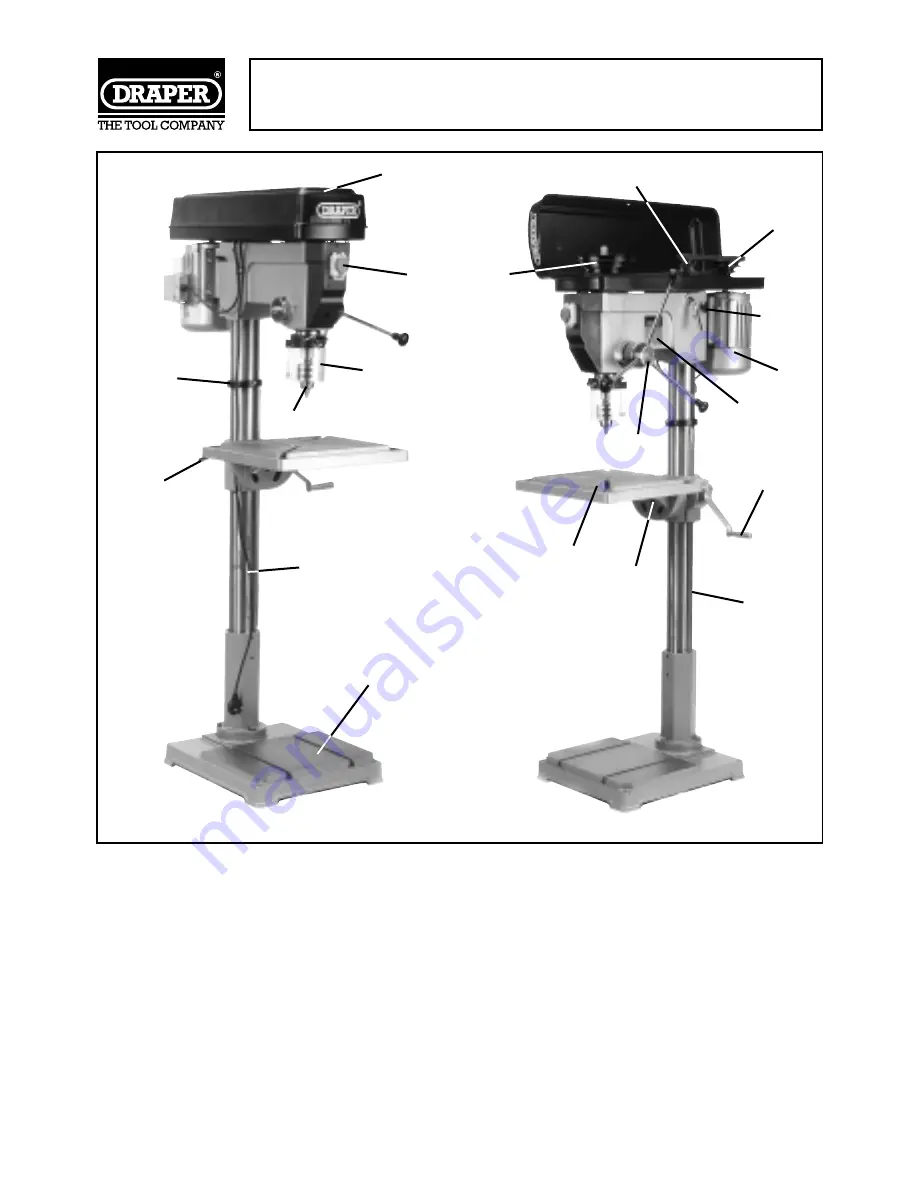 Draper 65863 Instructions Manual Download Page 8