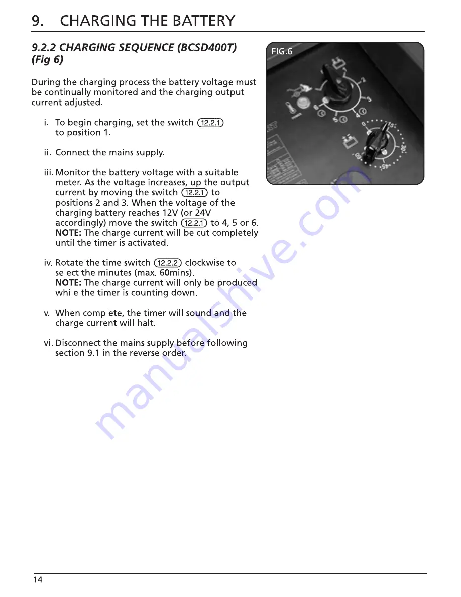 Draper BCSD300T Instructions Manual Download Page 16