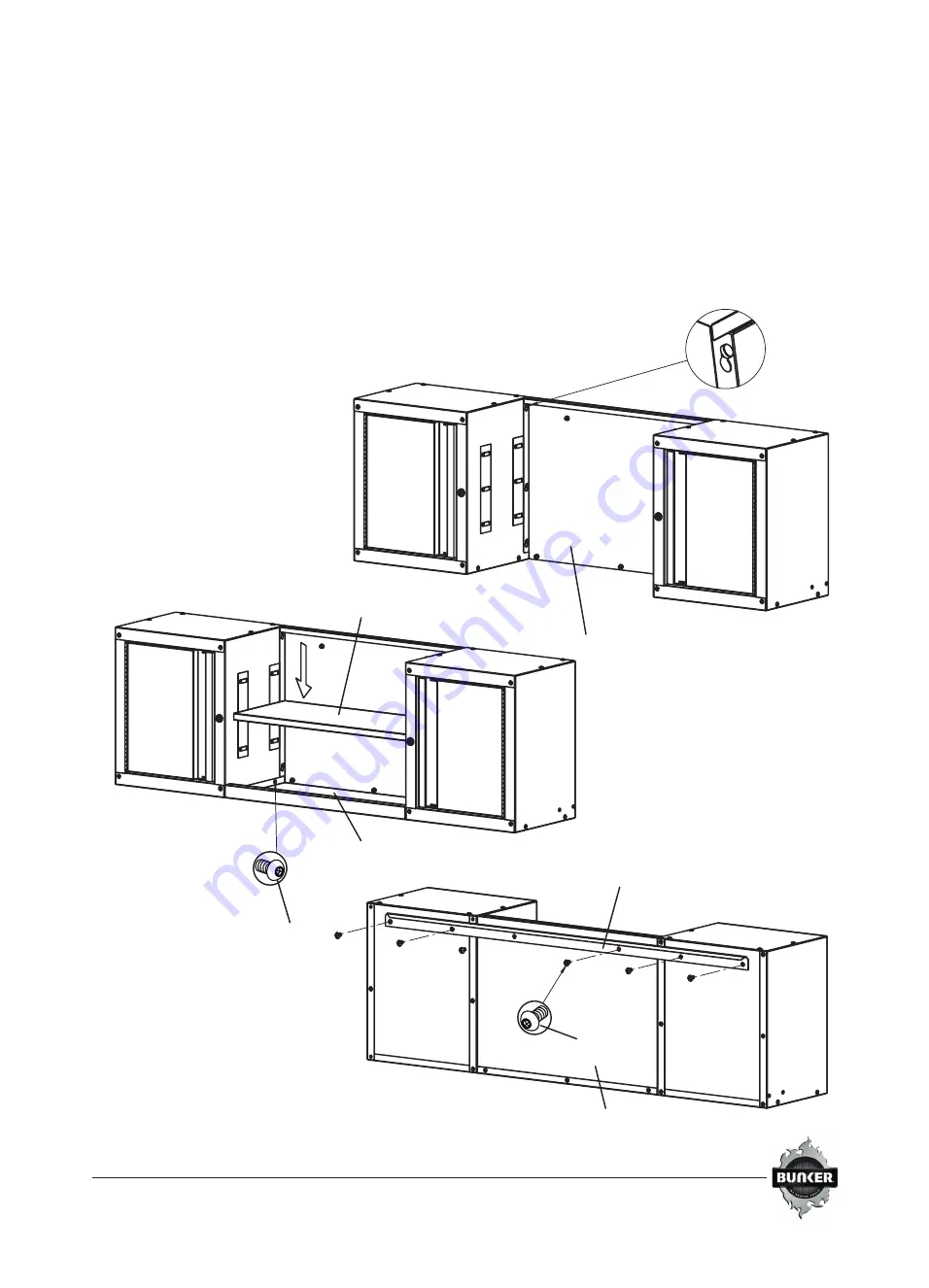 Draper BUNKER 08242 Manual Download Page 3