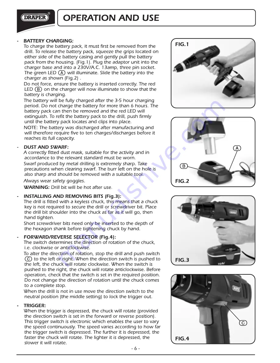 Draper CD144V2 Скачать руководство пользователя страница 7