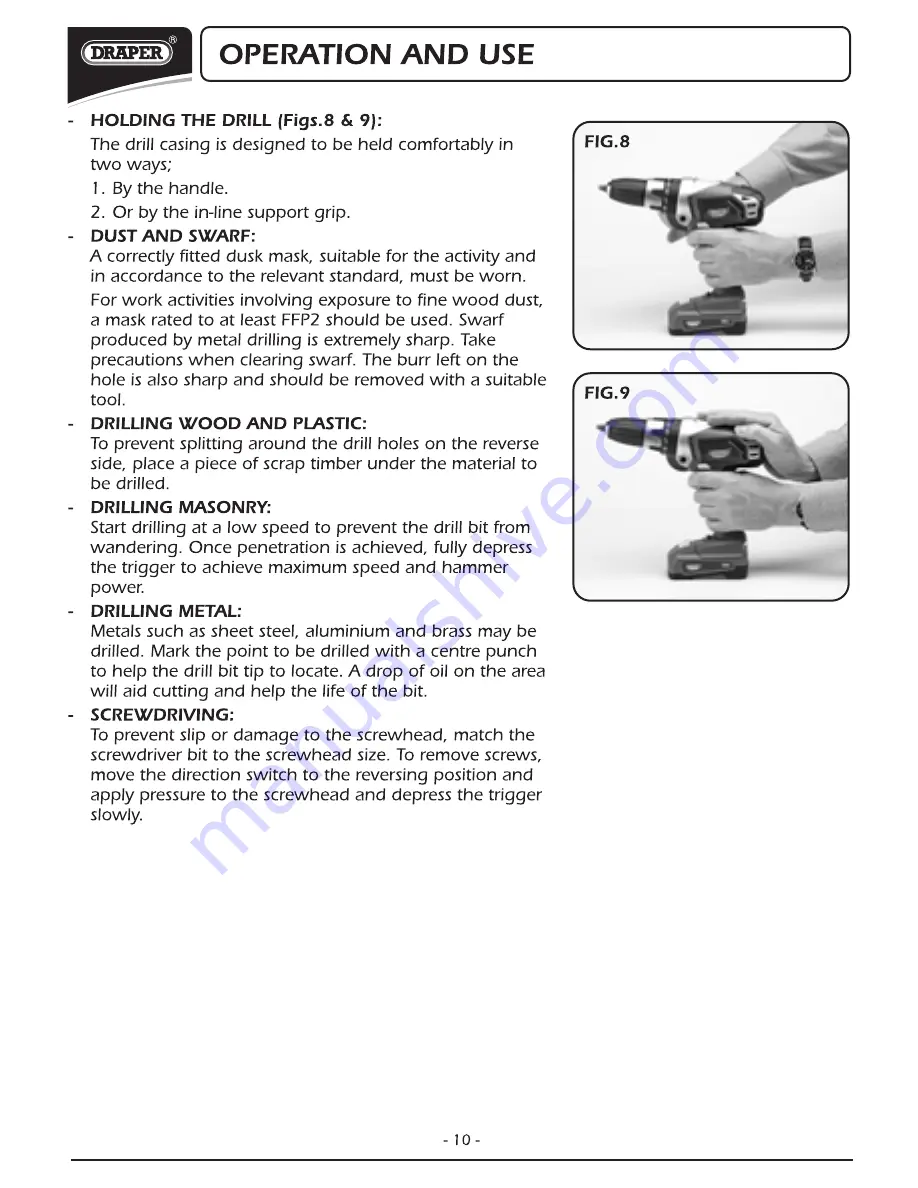 Draper CHD182VLI Instructions For Download Page 11