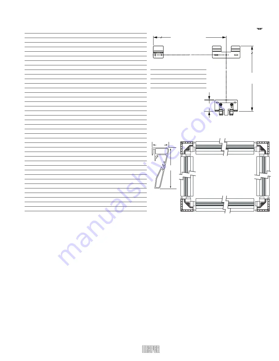 Draper Curved Onyx Скачать руководство пользователя страница 3