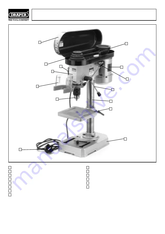 Draper D13/5A Скачать руководство пользователя страница 8