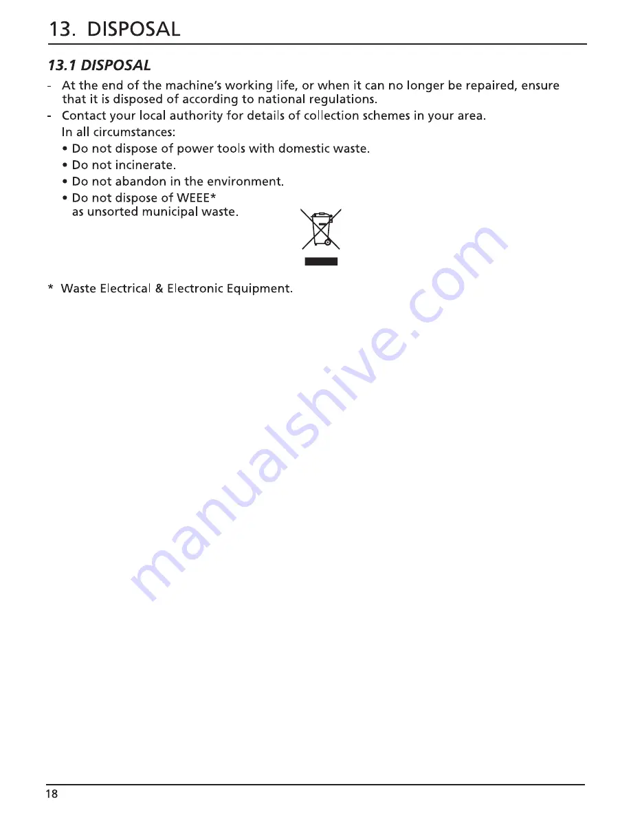 Draper DA200 Instruction Manual Download Page 20